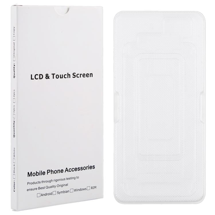 ⁧شاشة LCD ومحول رقمي كامل مع إطار لهاتف iPhone 6 Plus⁩, 3 in 1 for i6 Plus White, 3 in 1 for i6 Plus Black