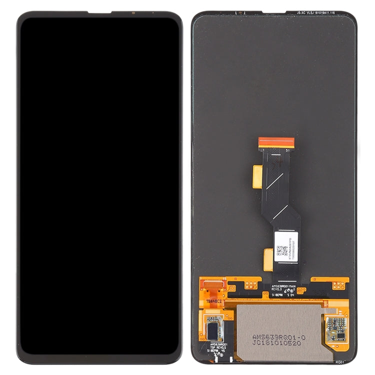 شاشة OLED ومحول رقمي مجموعة كاملة لهاتف شاومي Mi Mix 3