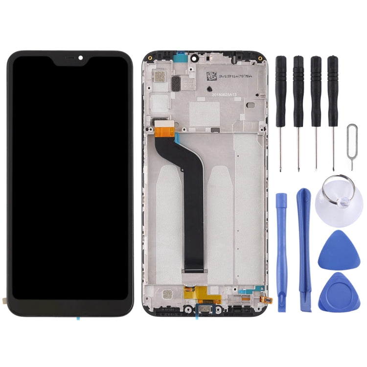 شاشة LCD شاومي Redmi 6 Pro وMi A2 Lite مع إطار