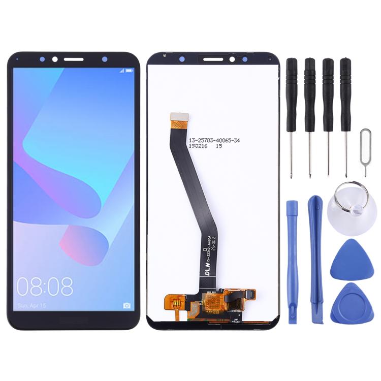 شاشة LCD ومحول رقمي لهواوي Y6 Prime 2018 مجموعة كاملة