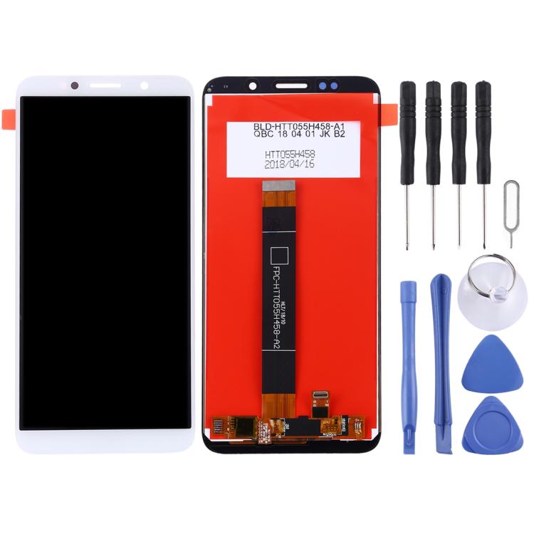 ⁧مجموعة كاملة لشاشة LCD ومحول الأرقام لهاتف Huawei Y5 Prime (2018)⁩, For Huawei Y5 Prime (2018)