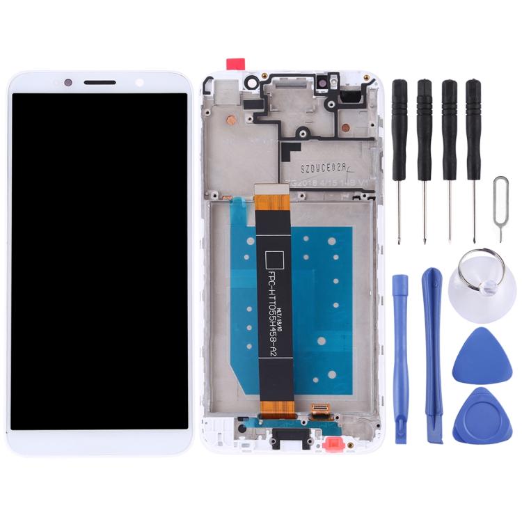 شاشة LCD كاملة مع إطار لهاتف هواوي Y5 Prime 2018