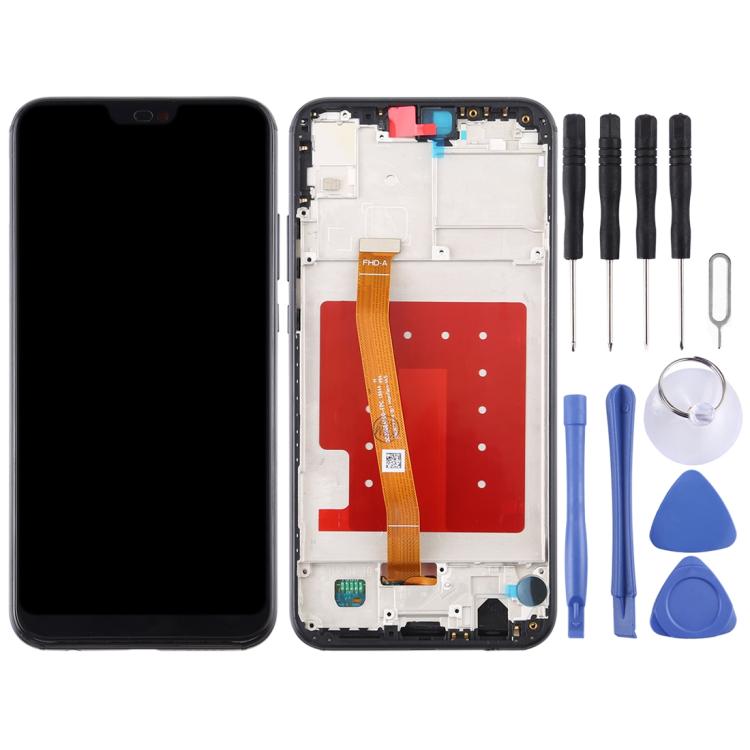 Original LCD screen with frame for Huawei P20 Lite / Nova 3e