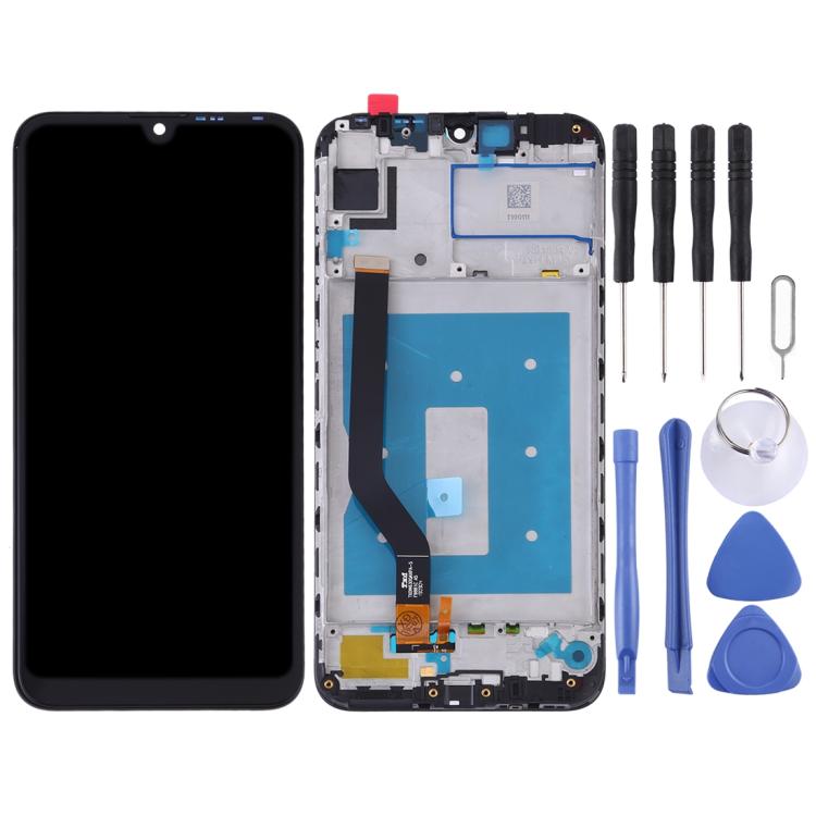 شاشة LCD كاملة مع إطار لهاتف هواوي Y7 Prime 2019