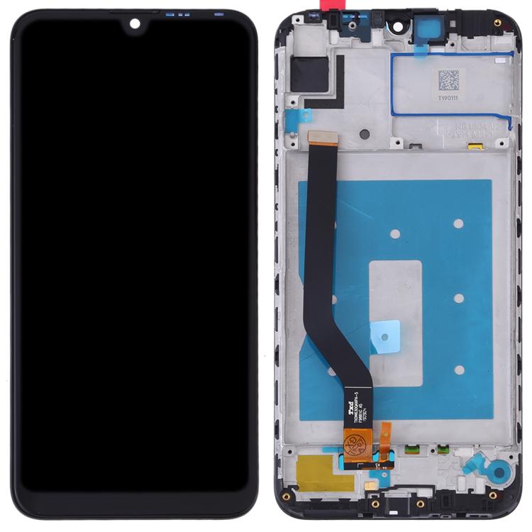 شاشة LCD كاملة مع إطار لهاتف هواوي Y7 Prime 2019