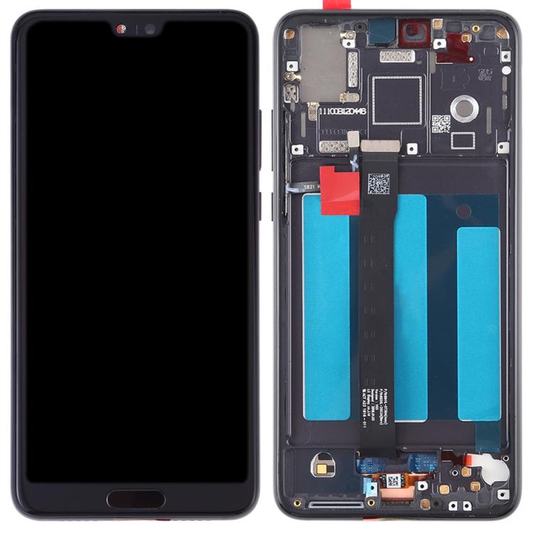 Original LCD screen with frame for Huawei P20 at the best price