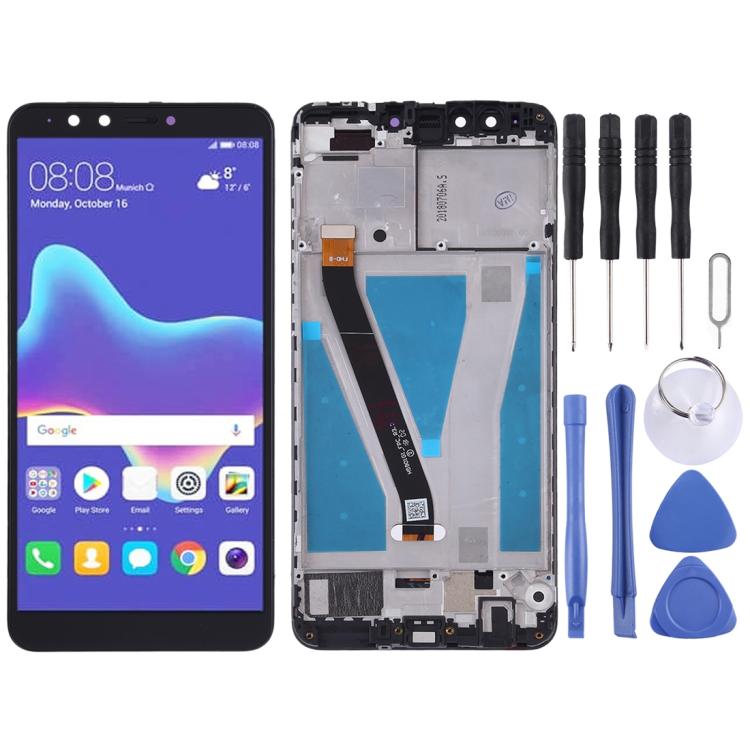 شاشة LCD مع إطار لهواوي Enjoy 8 Plus مجموعة كاملة