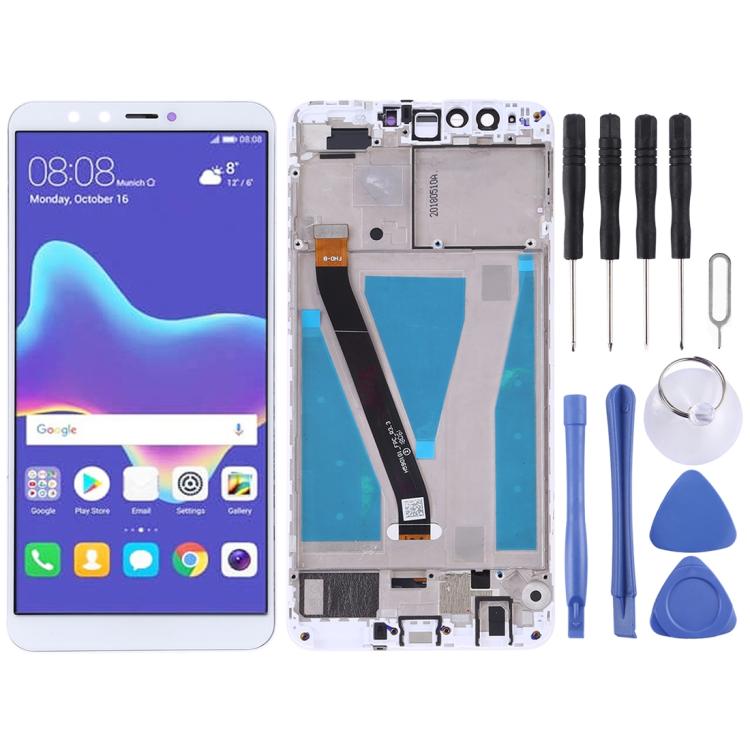 شاشة LCD مع إطار لهواوي Enjoy 8 Plus مجموعة كاملة