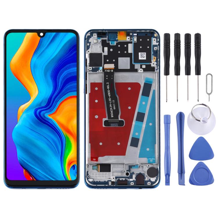 شاشة مع إطار لهواوي P30 Lite الإصدار العالي