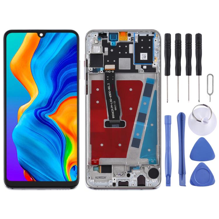 شاشة مع إطار لهواوي P30 Lite الإصدار العالي