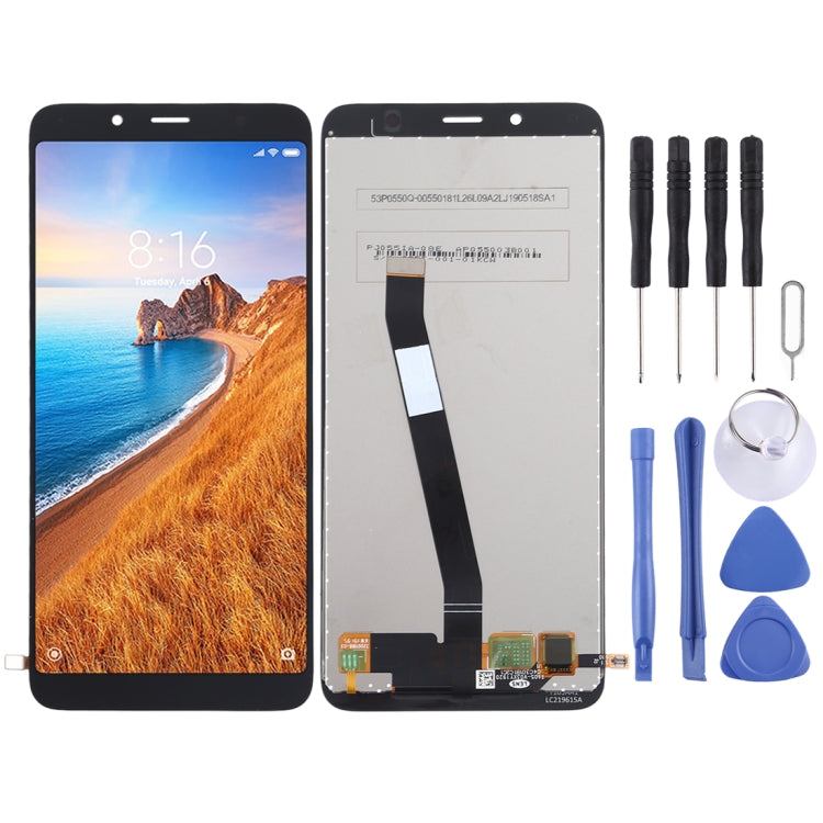 ⁧مجموعة كاملة لشاشة LCD ومحول رقمي لهاتف Xiaomi Redmi 7A⁩, For Xiaomi Redmi 7A