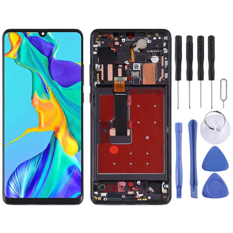 شاشة مع إطار لهواوي P30 Pro أصلية