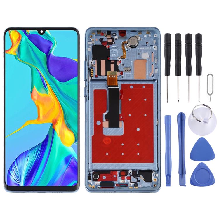 شاشة مع إطار لهواوي P30 Pro أصلية
