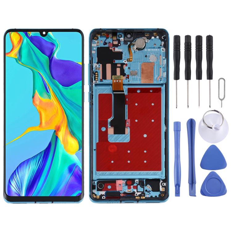 شاشة مع إطار لهواوي P30 Pro أصلية