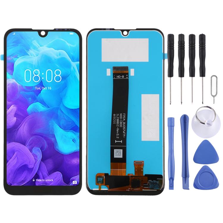⁧مجموعة كاملة لشاشة LCD ومحول الأرقام لهاتف Huawei Y5 (2019)⁩, For Huawei Y5 (2019)
