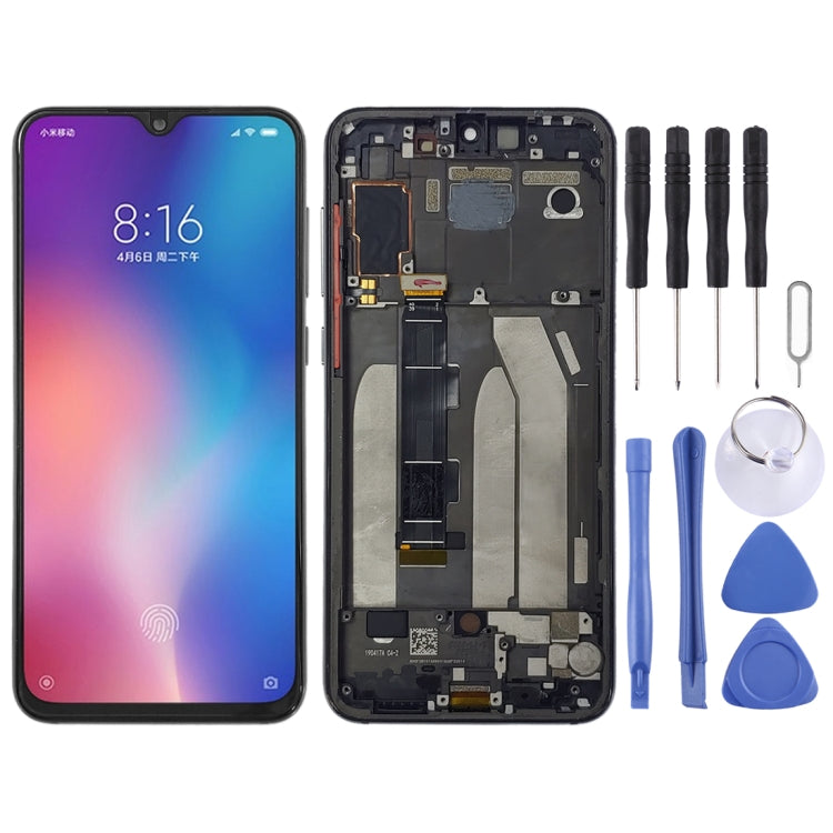 شاشة LCD أصلية كاملة مع إطار لهاتف شاومي Mi 9 SE
