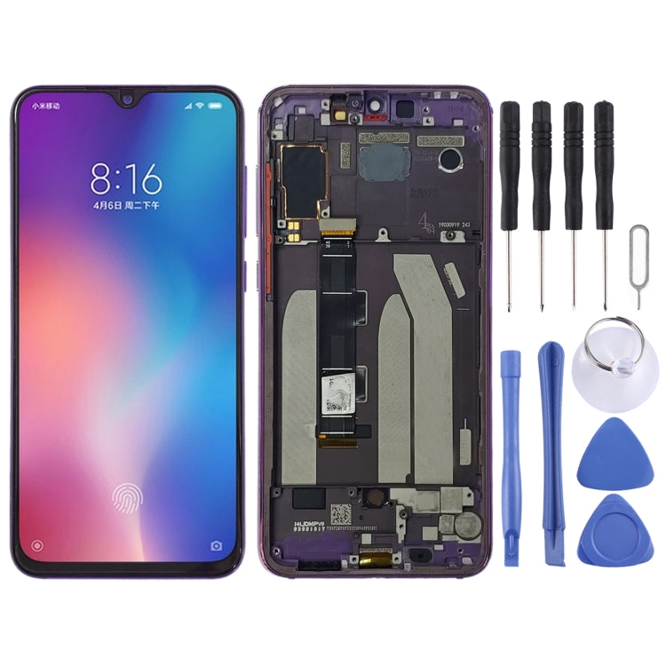 شاشة LCD أصلية كاملة مع إطار لهاتف شاومي Mi 9 SE