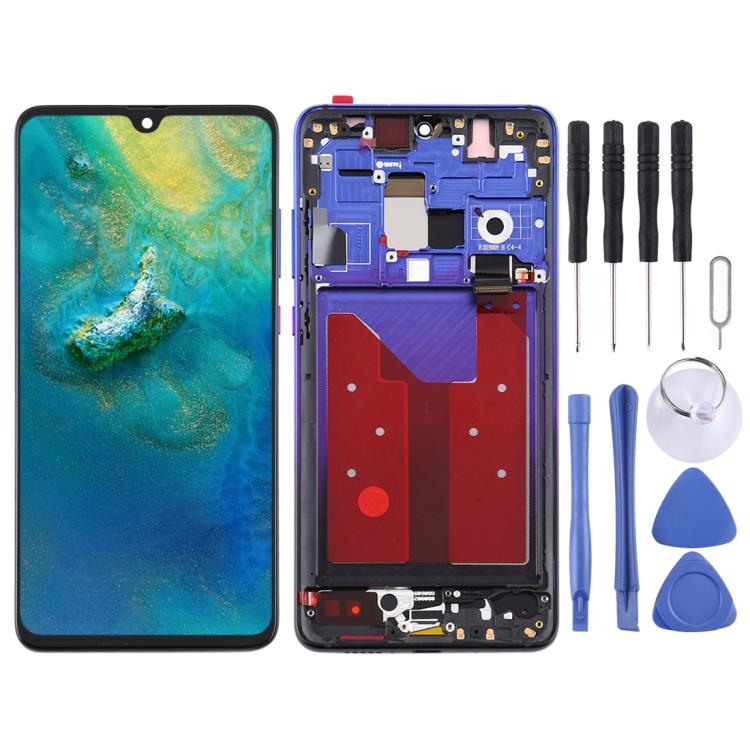 Original LCD screen with frame for Huawei Mate 20 at the best price