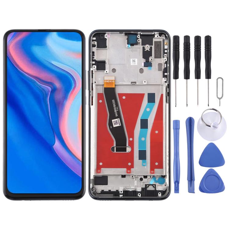 ⁧شاشة LCD ومحول رقمي كامل مع إطار لهاتف Huawei P Smart Z⁩, For P Smart Z, For Huawei P Smart Z(Green)