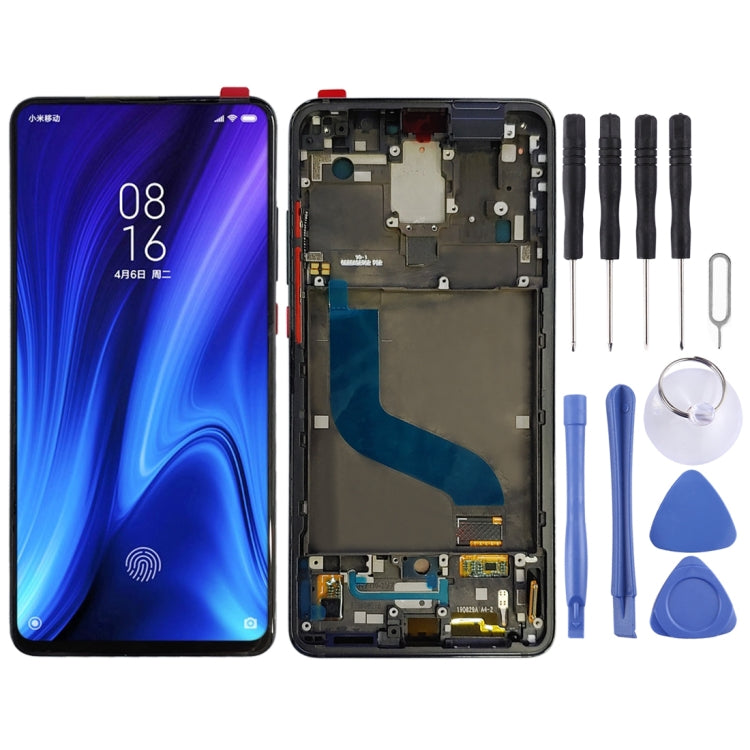Original AMOLED screen for Xiaomi Mi 9T Pro and Redmi K20 Pro with frame