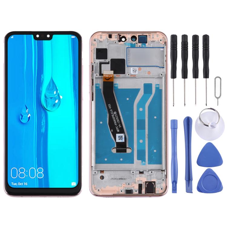 شاشة LCD كاملة مع إطار لهاتف هواوي Y9 2019