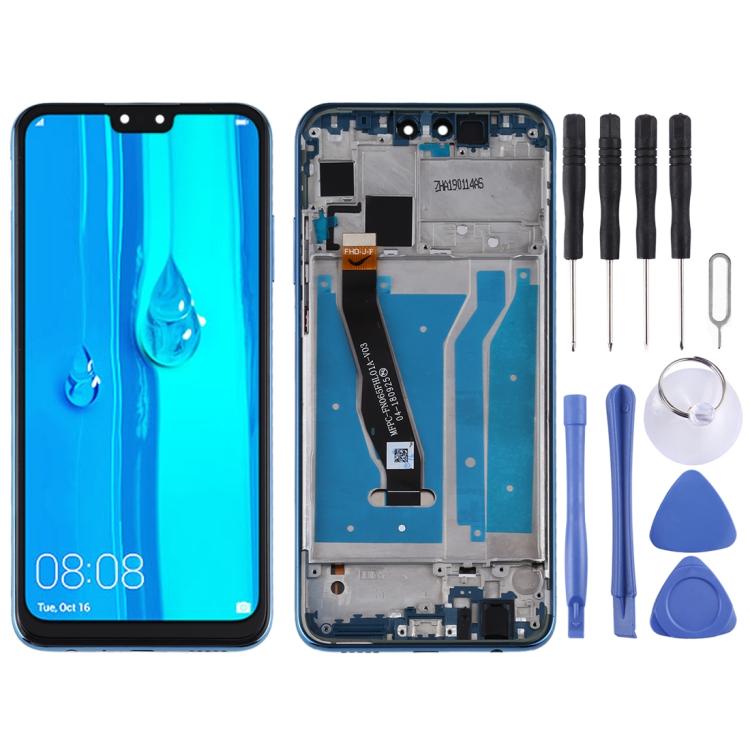 شاشة LCD كاملة مع إطار لهاتف هواوي Y9 2019