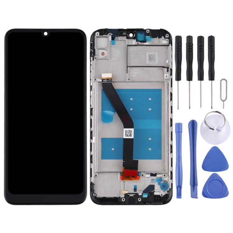 ⁧شاشة LCD ومحول رقمي كامل مع إطار لهاتف Huawei Y6 (2019) / Y6 Pro (2019) / Enjoy 9e⁩, For Huawei Y6 (2019)