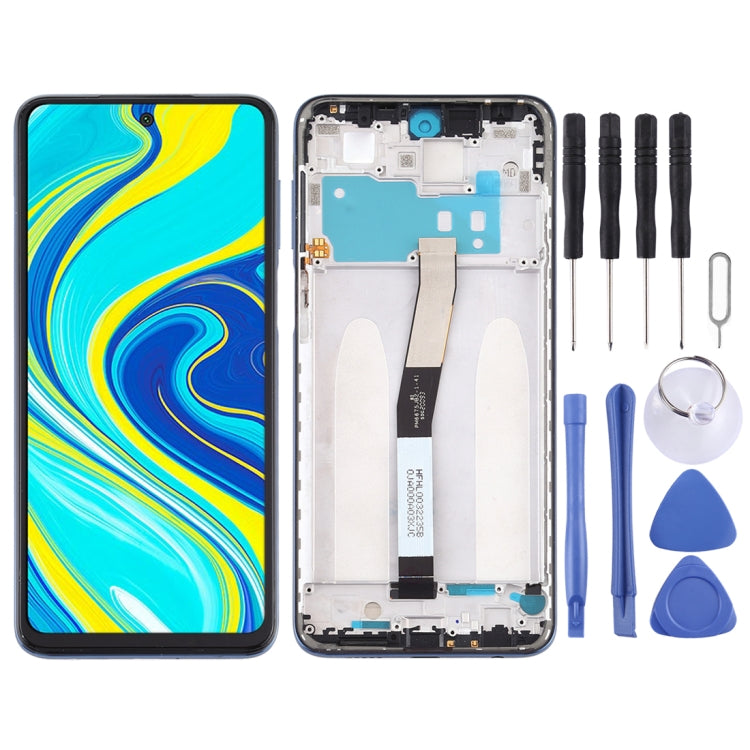 Xiaomi Redmi Note 9S and 9 Pro Max LCD screen with frame