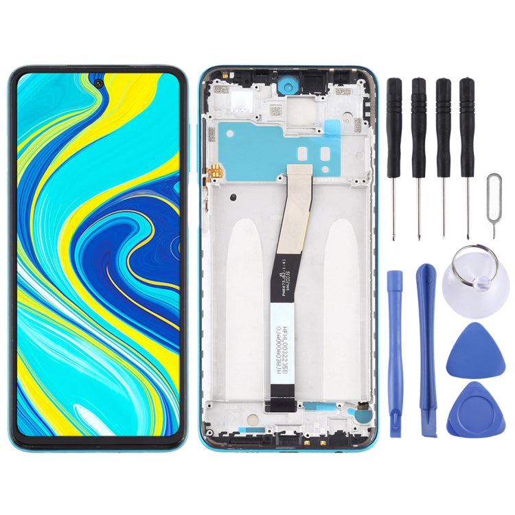 Xiaomi Redmi Note 9S and 9 Pro Max LCD screen with frame