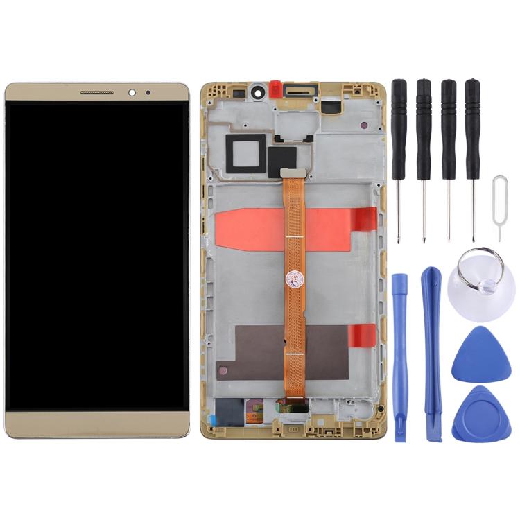⁧لهاتف Huawei Mate 8، مجموعة كاملة لشاشة LCD ومحول رقمي مع إطار⁩, For Huawei Mate 8, Mate 8