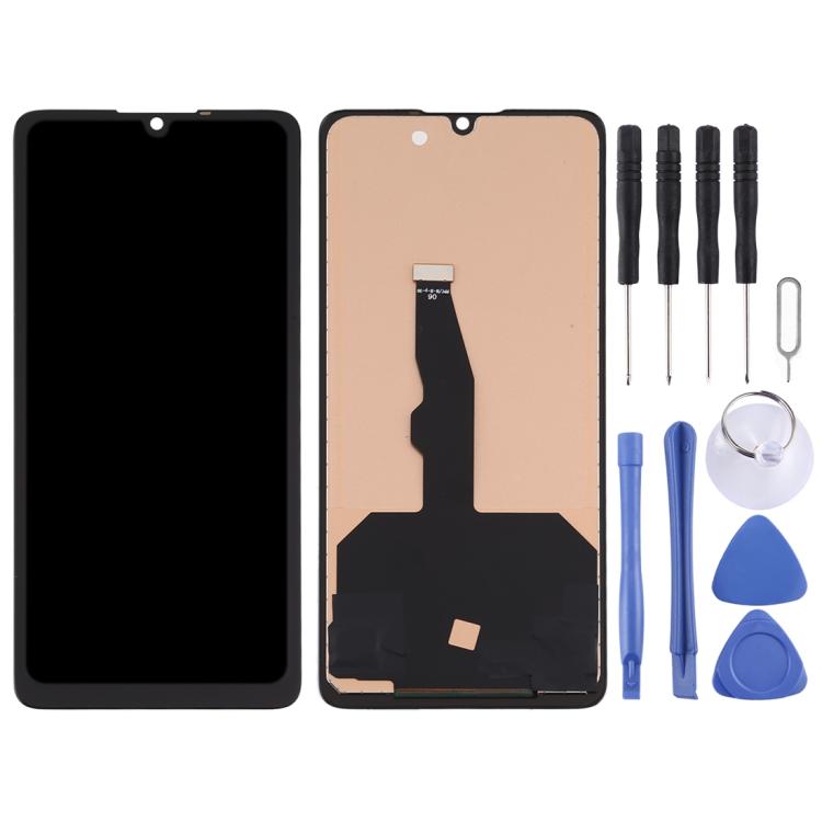 ⁧شاشة LCD ومحول رقمي من مادة TFT مجموعة كاملة (لا تدعم التعرف على بصمات الأصابع) لهاتف Huawei P30⁩, For Huawei P30(TFT Material)