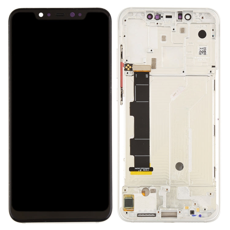 شاشة LCD وإطار ومفاتيح جانبية شاومي Mi 8 مجموعة كاملة