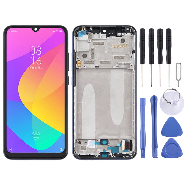 Original LCD screen with frame for Xiaomi Mi CC9e / Mi A3 full assembly