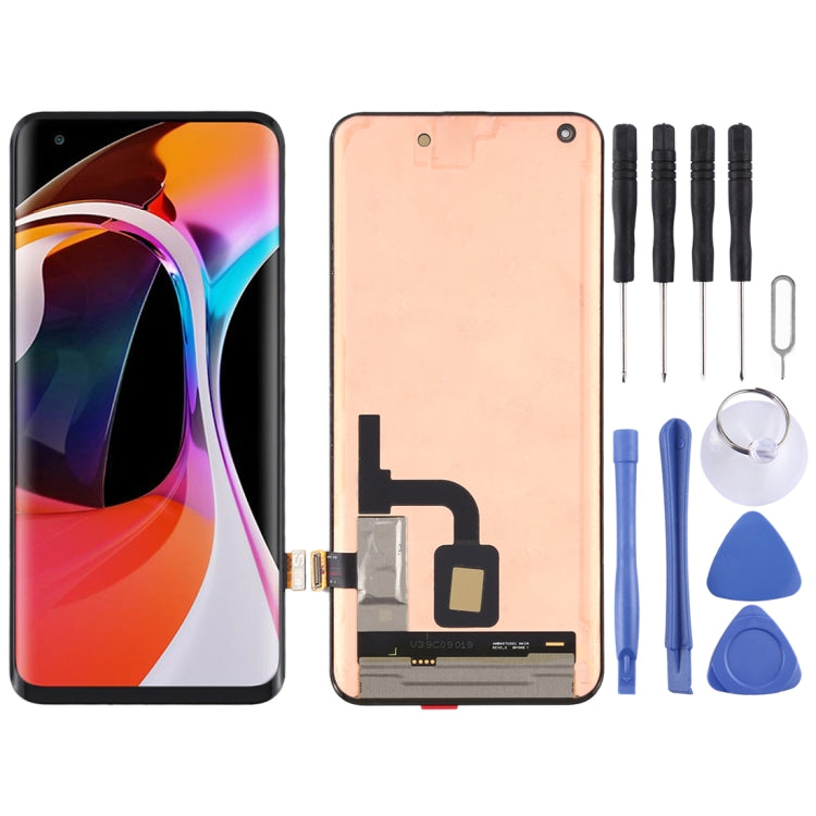 شاشة AMOLED أصلية كاملة مع محول رقمي لهاتف شاومي Mi 10