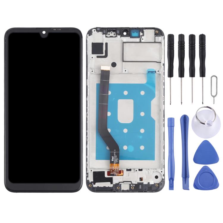 LCD screen with frame for Huawei Y7 2019 lower version