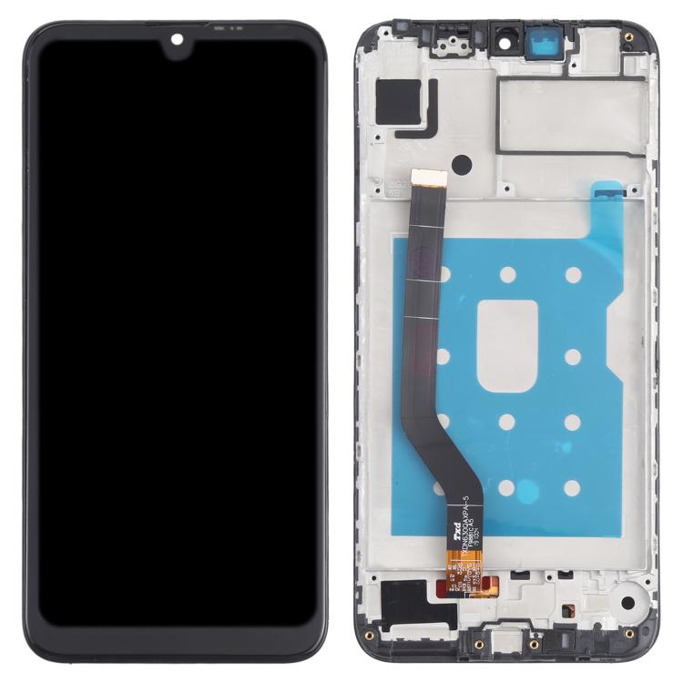⁧شاشة LCD ومحول رقمي كامل مع إطار لهاتف Huawei Y7 (2019) (إصدار منخفض)⁩, For Huawei Y7 (2019)(Low Version)