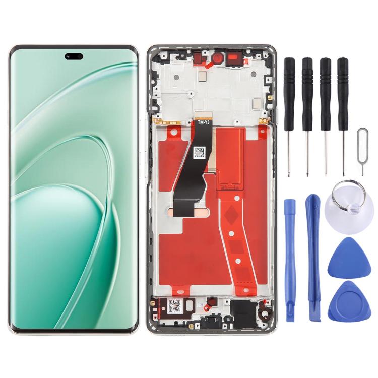 Original LCD screen with frame for Huawei Enjoy 70X complete assembly