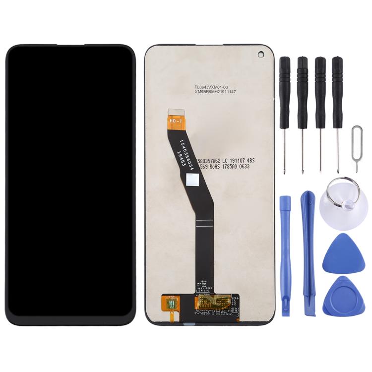 ⁧مجموعة كاملة لشاشة LCD ومحول رقمي لهاتف Huawei P40 Lite E⁩, For Huawei P40 Lite E