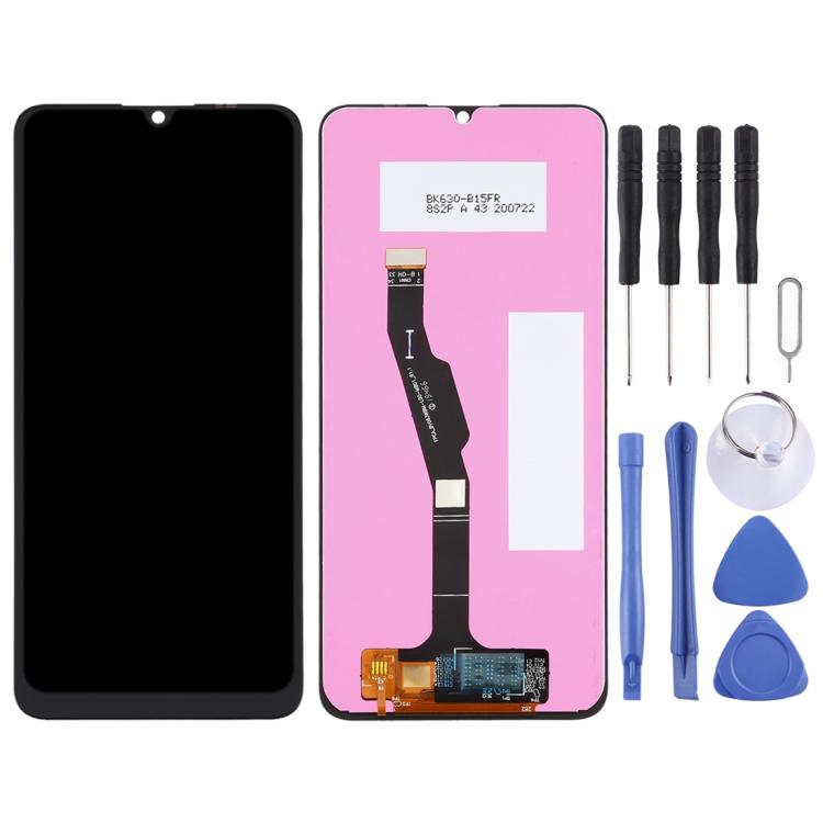 ⁧مجموعة كاملة لشاشة LCD ومحول الأرقام لهاتف Huawei Y6p⁩, For Huawei Y6p