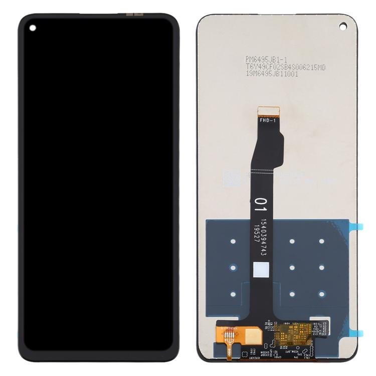 شاشة LCD ومحول رقمي لهواوي P40 Lite 5G مجموعة كاملة