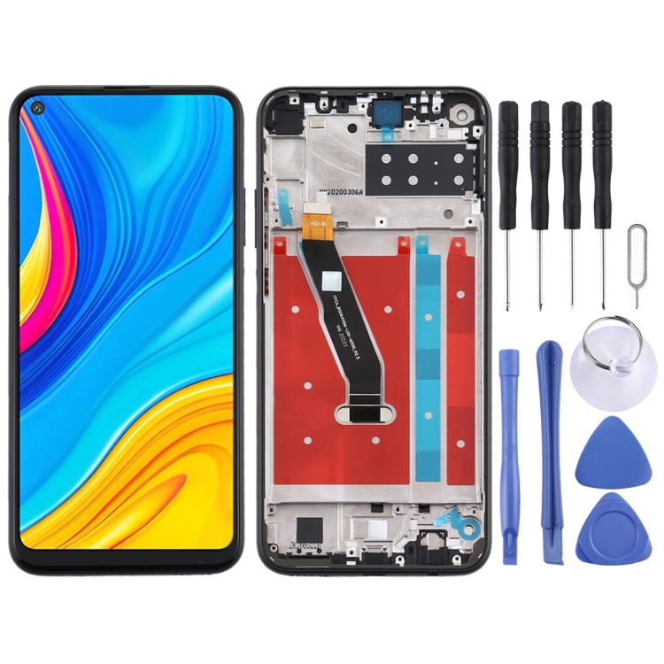 Full LCD screen with frame for Huawei Enjoy 10