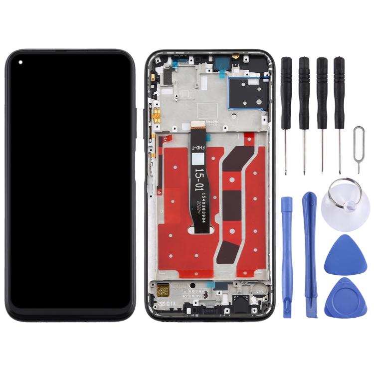 Full LCD screen with frame for Huawei P40 Lite