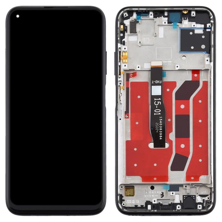 Full LCD screen with frame for Huawei P40 Lite