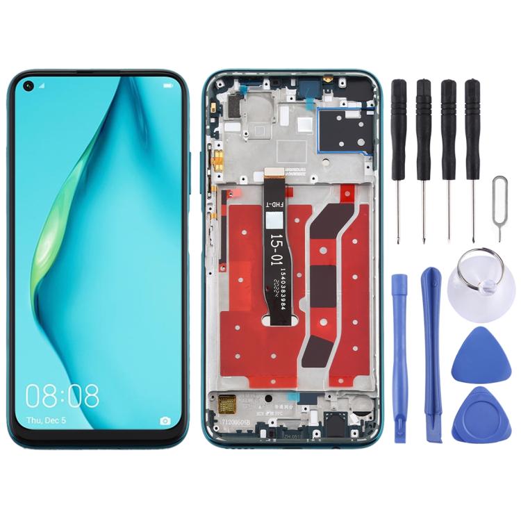 Full LCD screen with frame for Huawei P40 Lite