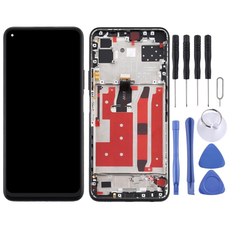 LCD Screen with Frame for Huawei Nova 7 SE Full Assembly