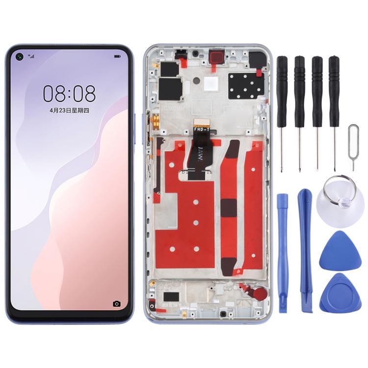 LCD Screen with Frame for Huawei Nova 7 SE Full Assembly