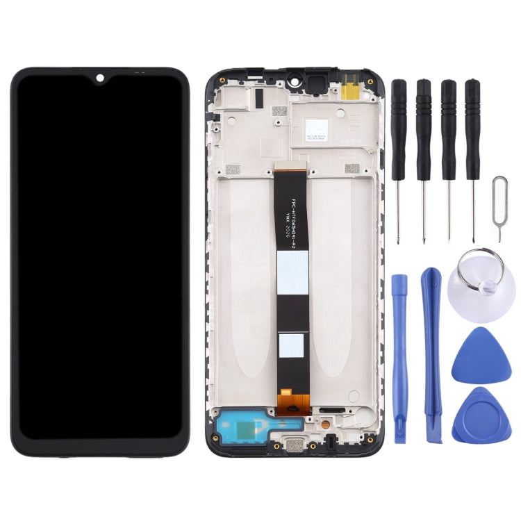 Xiaomi Redmi 9A, 9C, and Poco C31 LCD screen with frame