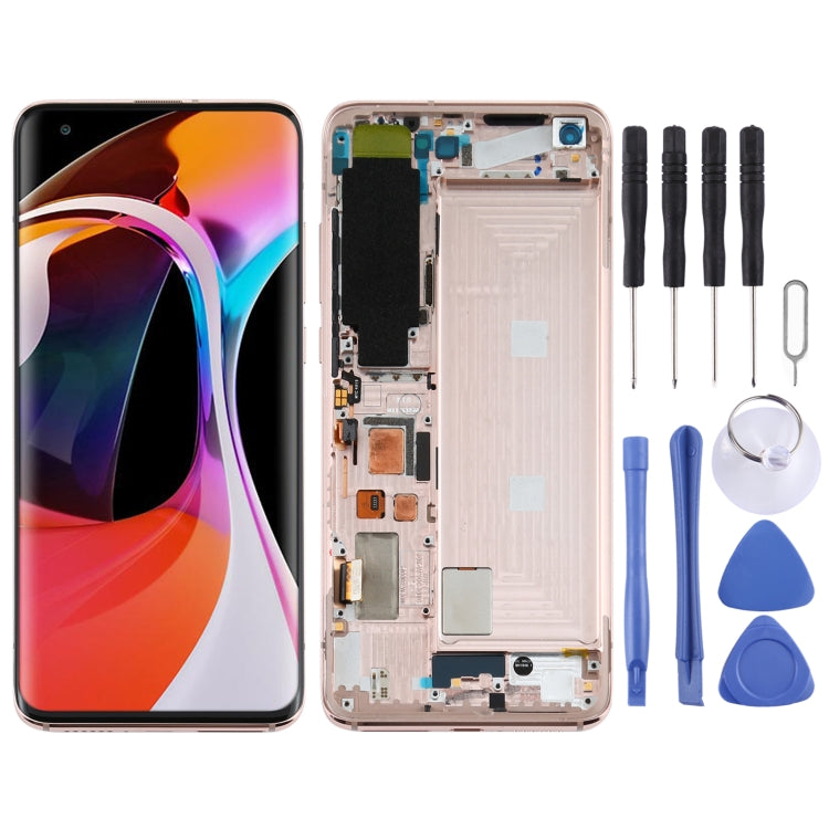 شاشة LCD أصلية شاومي Mi 10 5G وMi 10 Pro مع إطار