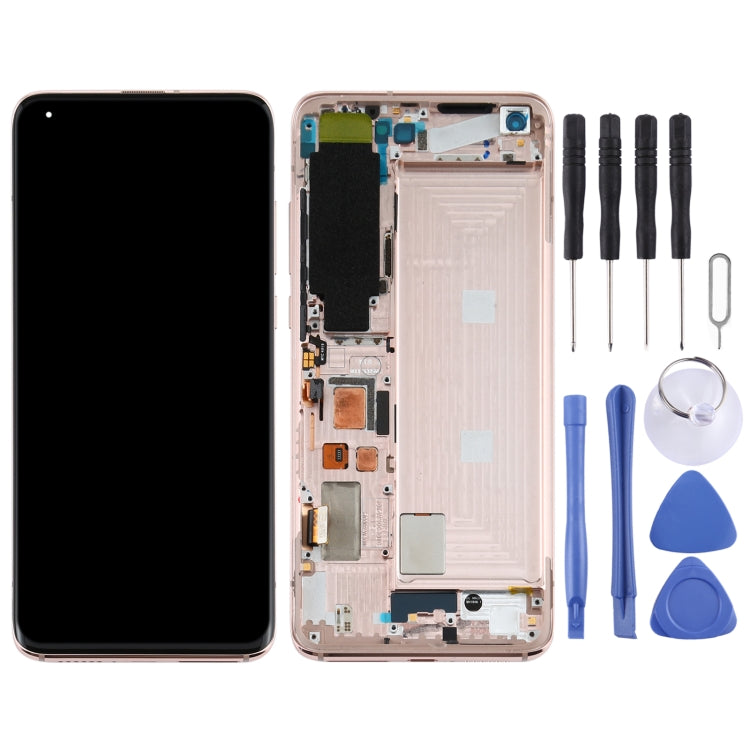 شاشة LCD أصلية شاومي Mi 10 5G وMi 10 Pro مع إطار