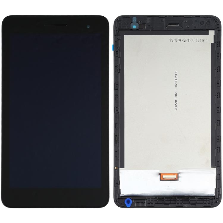 ⁧شاشة LCD ومحول رقمي كامل مع إطار لهاتف Huawei MediaPad T2 7.0 BGO-DL09/BGO-L03⁩, For Huawei MediaPad T2 7.0